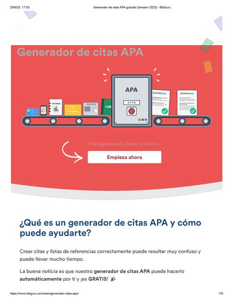 generador de citas apa pagina web|Generador de citas APA gratuito [Versión 2024]